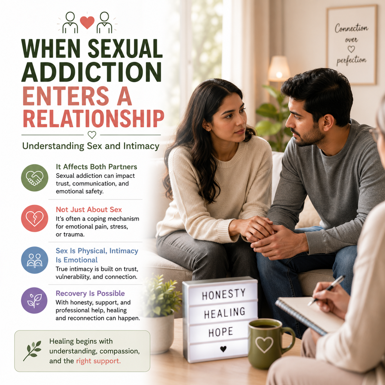 When Sexual Addiction Enters a Relationship: Understanding Sex and Intimacy | WELL HOPE
